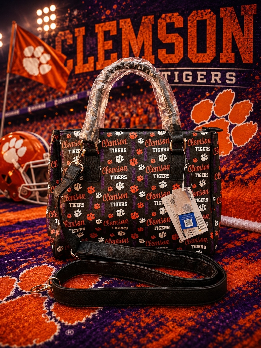 Clemson Tigers FOCO Repeat Brooklyn Tote NWT